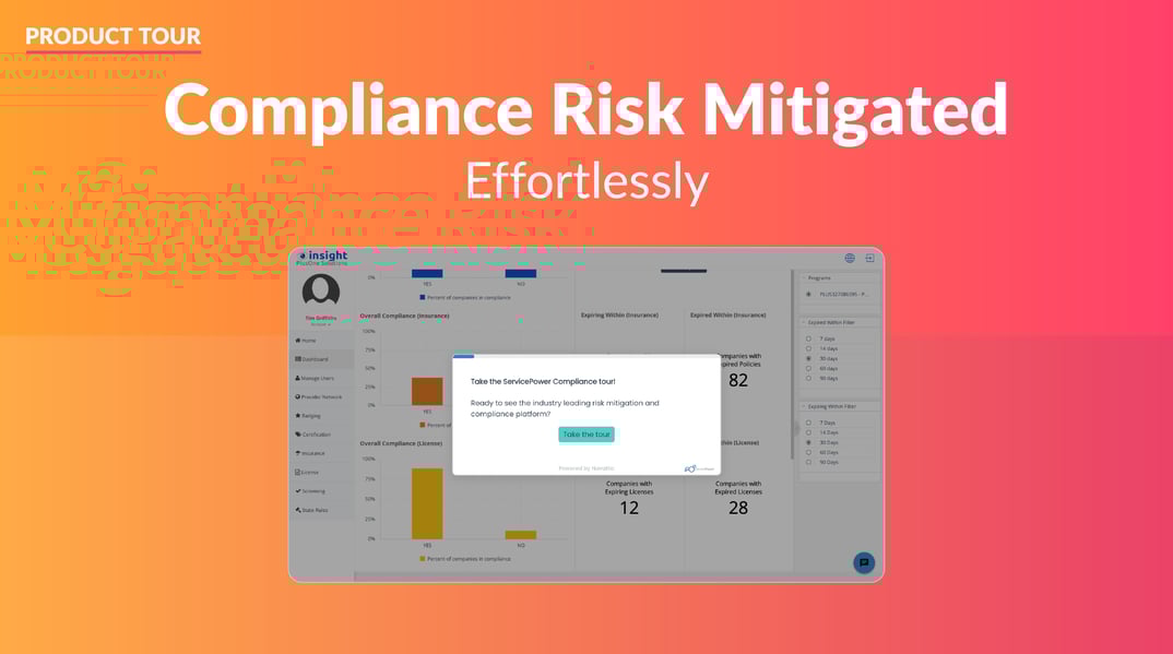 Contractor Management and Compliance Product Tour