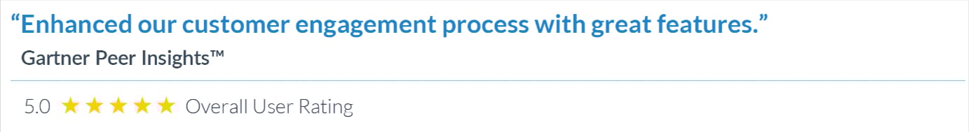 Gartner Peer Review