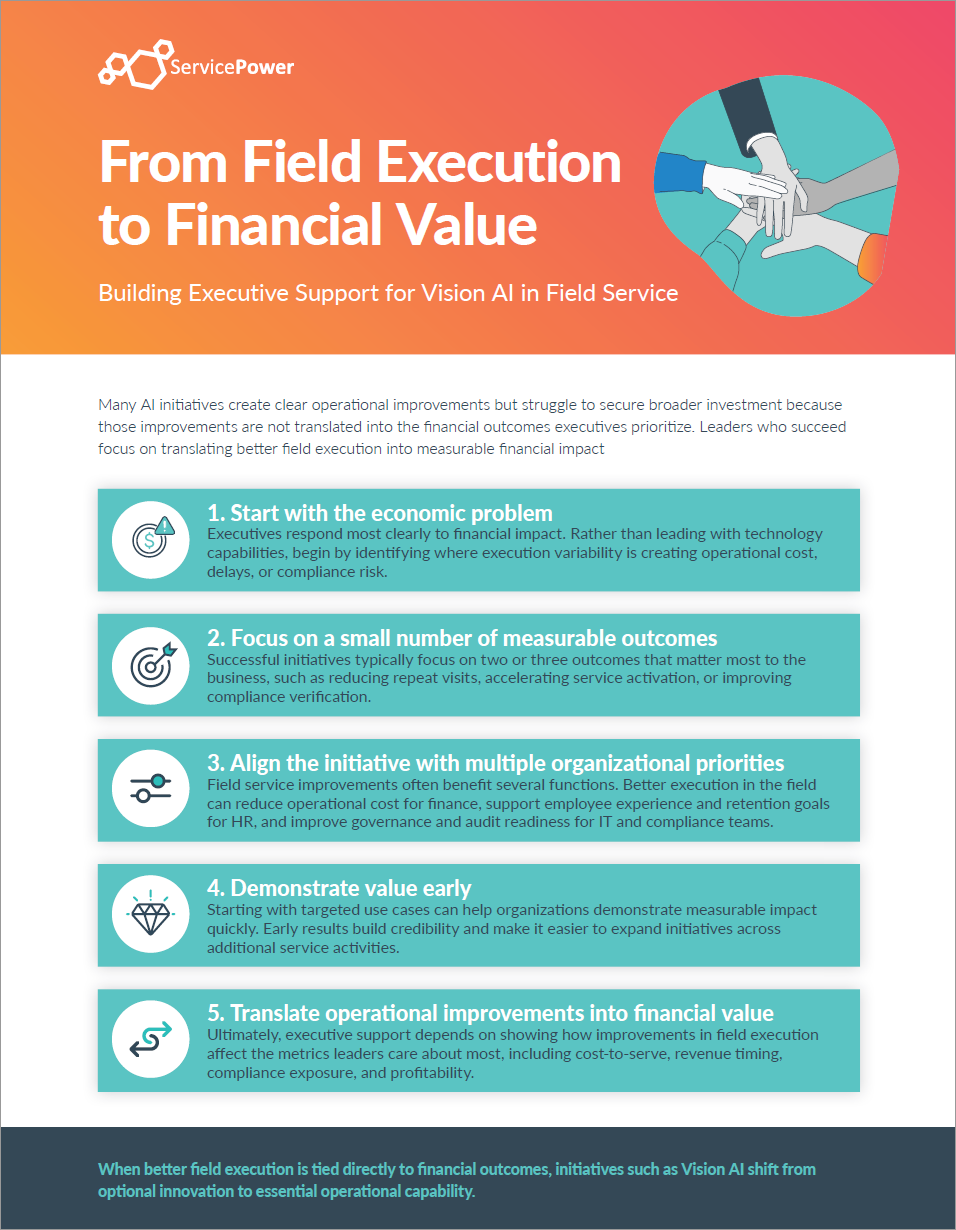 From Field Execution to Financial Value VAI infographic CI