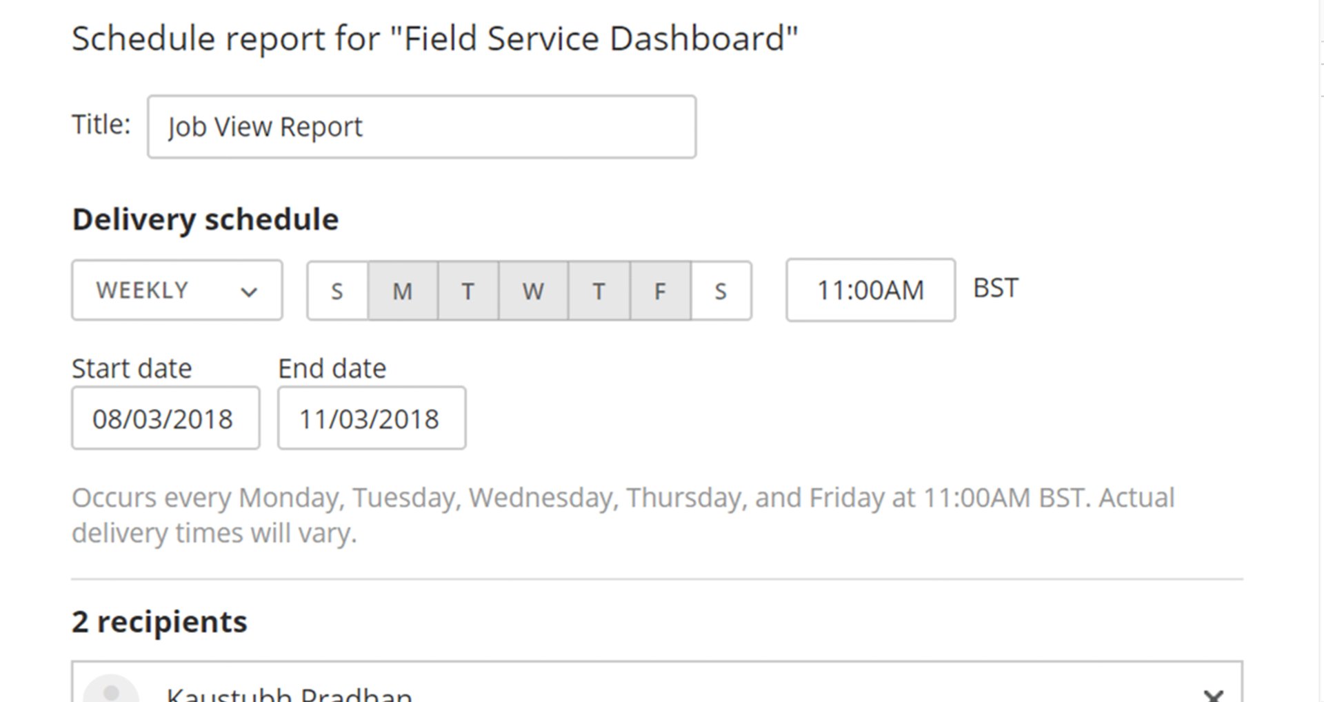 Create and Schedule Reports