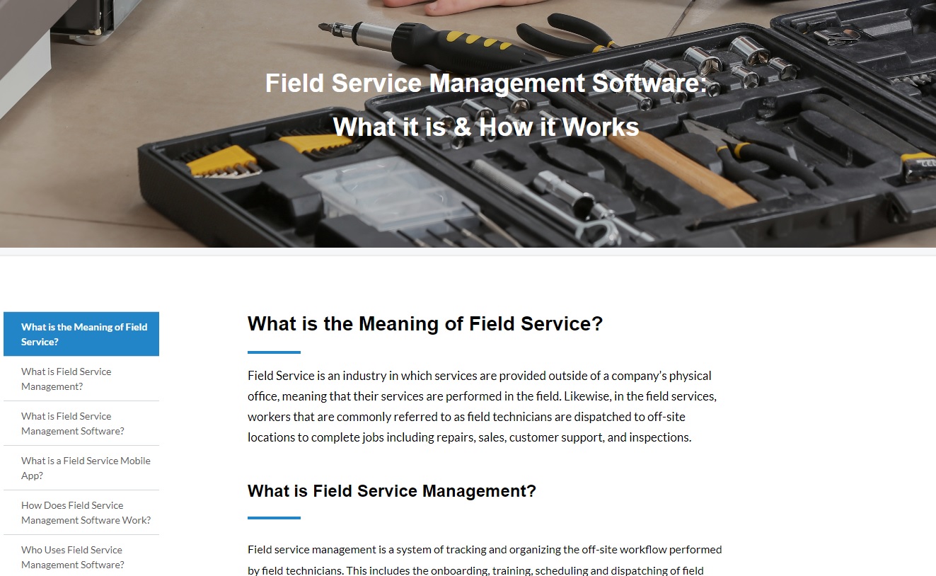 Field Service Management Software: What it is & How it Works