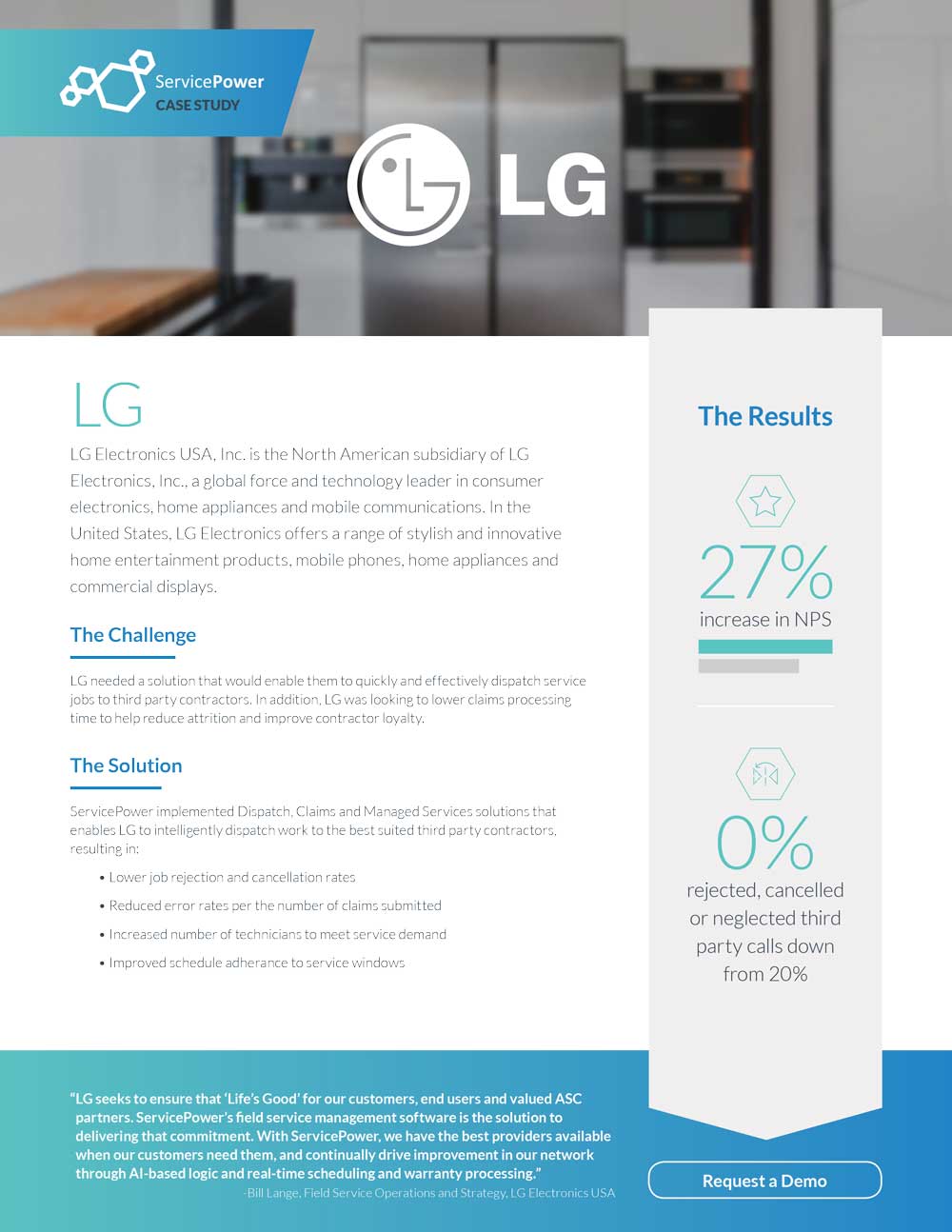 LG Increases NPS Score
