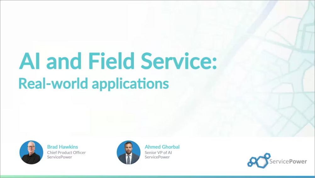 ai field service webinar with border